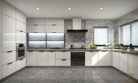 Biến không gian bếp của bạn thành tác phẩm nghệ thuật với thiết kế hiện đại từ Bang An Luxury