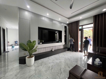 BANG AN LUXURY - KIẾN TẠO KHÔNG GIAN SỐNG HOÀN MỸ VỚI THIẾT KẾ KỆ TIVI