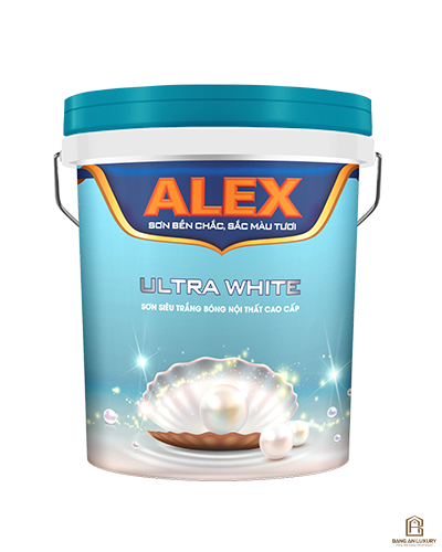SƠN SIÊU TRẮNG NỘI THẤT NANO ALEX ULTRA WHITE