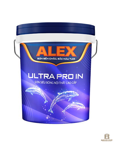 SƠN NỘI THẤT SIÊU BÓNG ALEX ULTRA PRO IN