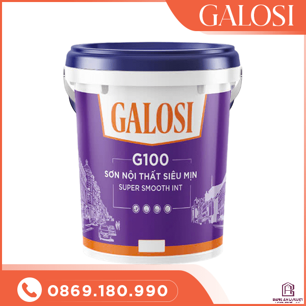 Sơn nội thất siêu mịn G100 (Thùng 18L)