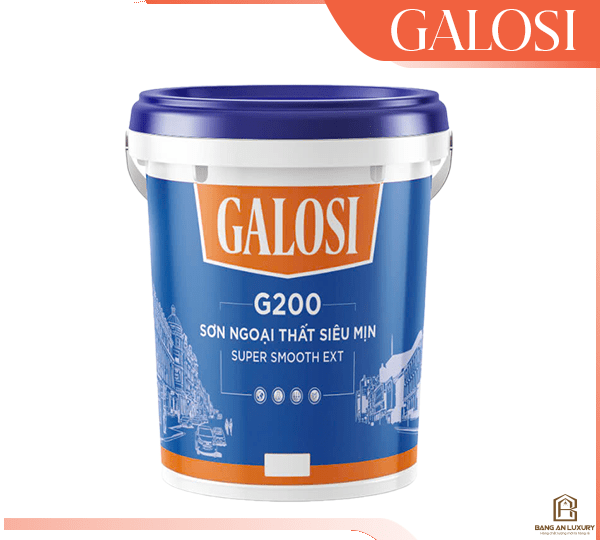 Sơn ngoại thất siêu mịn G200 (Thùng 18L)