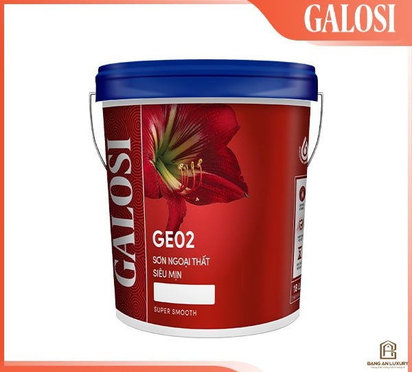 Sơn ngoại thất siêu mịn GE02 (Thùng 18L)