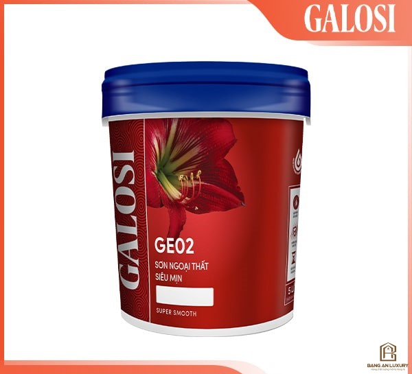 Sơn ngoại thất siêu mịn GE02 (Lon 5L)
