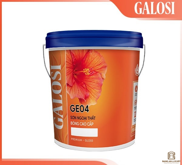 Sơn ngoại thất bóng cao cấp GE04 (Thùng 18L)