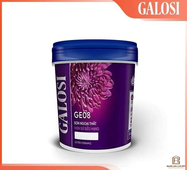 Sơn ngoại thất men sứ siêu hạng GE08 (Lon 5L)