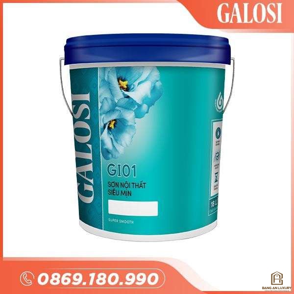Sơn nội thất siêu mịn GI01 (Thùng 18L)