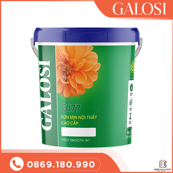 Sơn mịn nội thất cao cấp GI77 (Lon 5L)