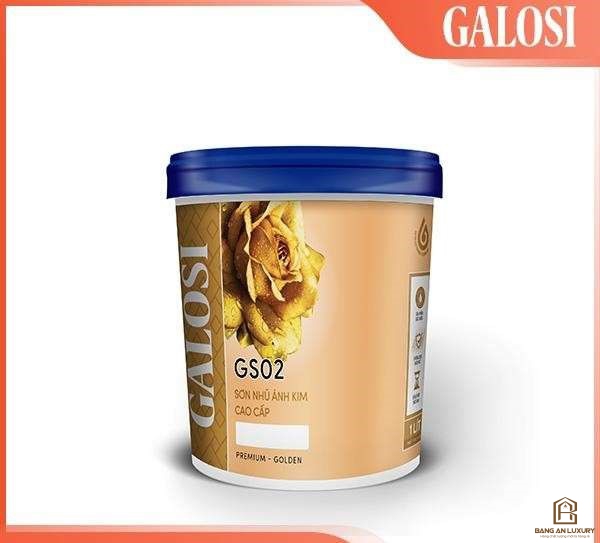 Sơn nhũ ánh kim cao cấp GS02 (Lon 1L)
