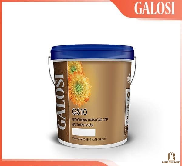 Keo chống thấm cao cấp hai thành phần GS10 (Thùng 18L)