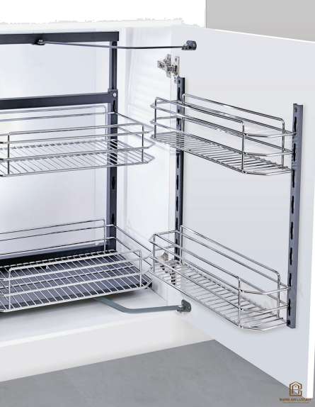 GIÁ TỦ ĐỒ KHÔ CAO CẤP 2 TẦNG AROKI – MÃ NL 02
