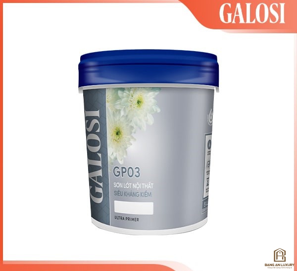 Sơn lót nội thất siêu kháng kiềm GP03 (lon 5L)