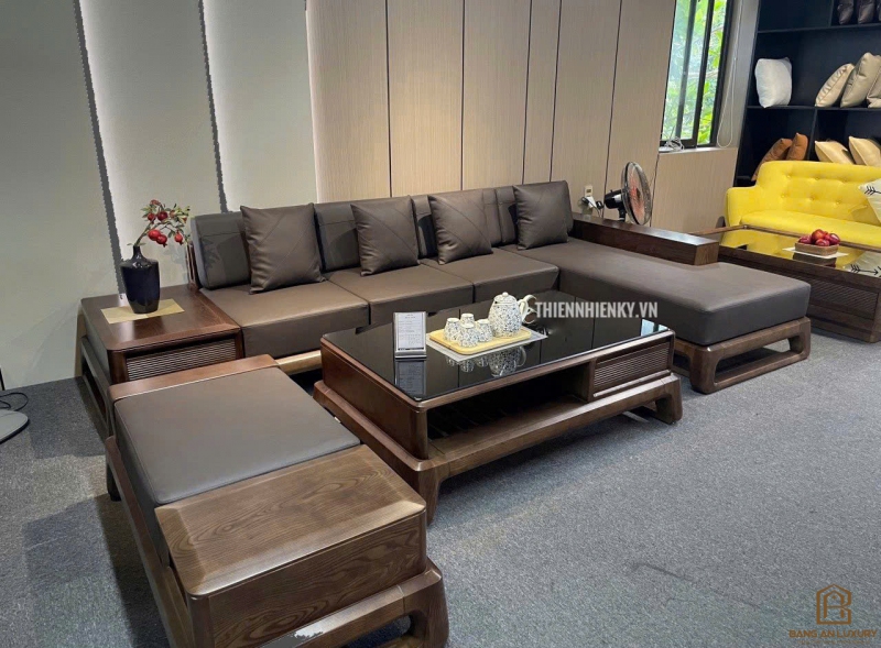 SOFA GỖ CAO CẤP - MÃ SV001