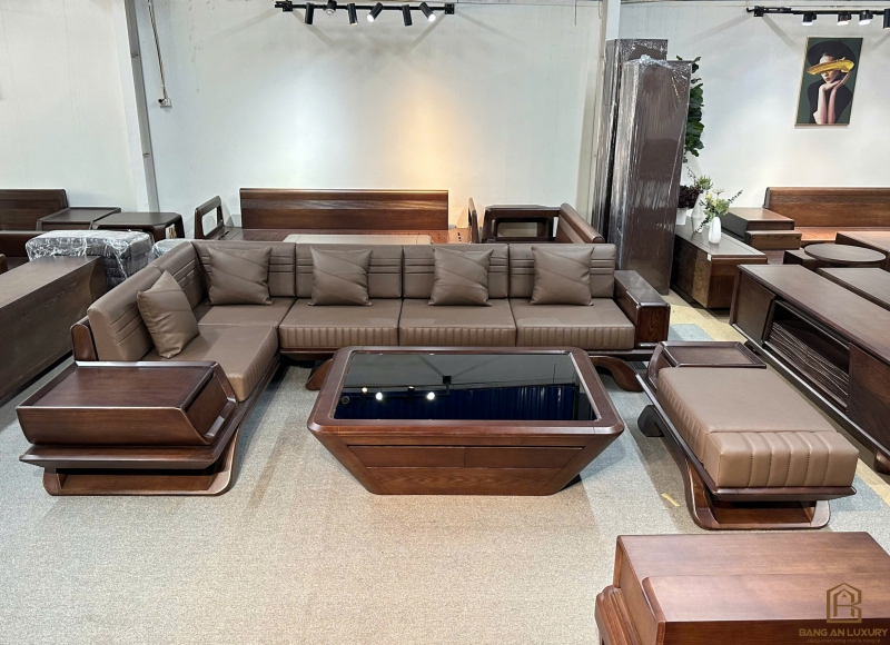 SOFA GỖ CAO CẤP - MÃ SV004
