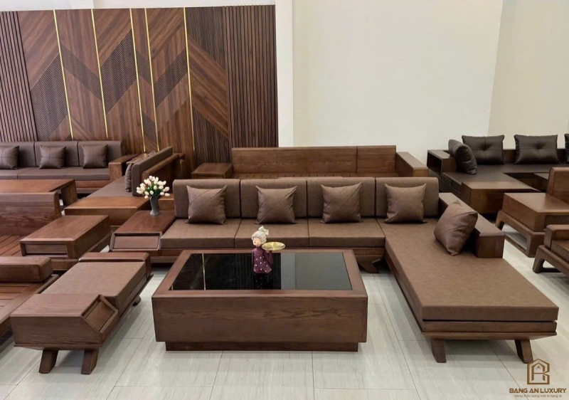 SOFA GỖ CAO CẤP - MÃ SV007