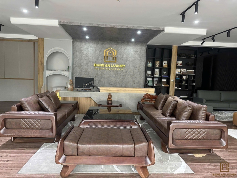 SOFA GỖ CAO CẤP - MÃ SV034