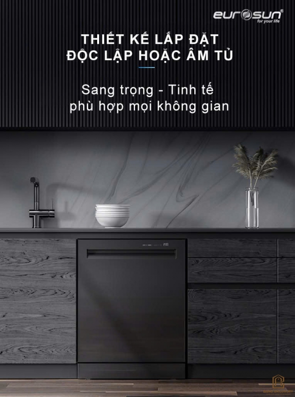 Máy Rửa Bát Eurosun - SMS82EU88B Serial 8+ thumb