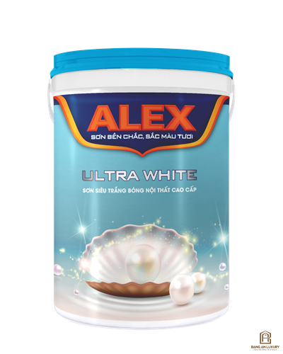 SƠN SIÊU TRẮNG NỘI THẤT NANO ALEX ULTRA WHITE