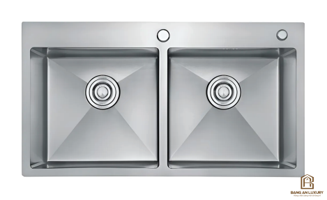 CHẬU RỬA INOX SUS 304 CAO CẤP AROKI –  MÃ ARK 8550