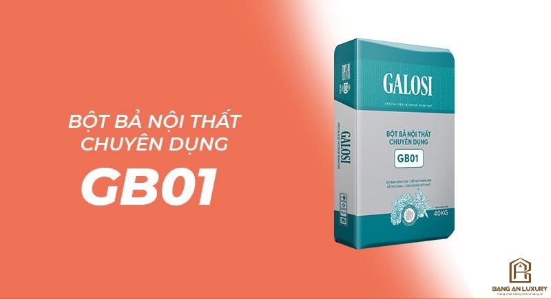 Bột bả nội thất chuyên dụng GB01