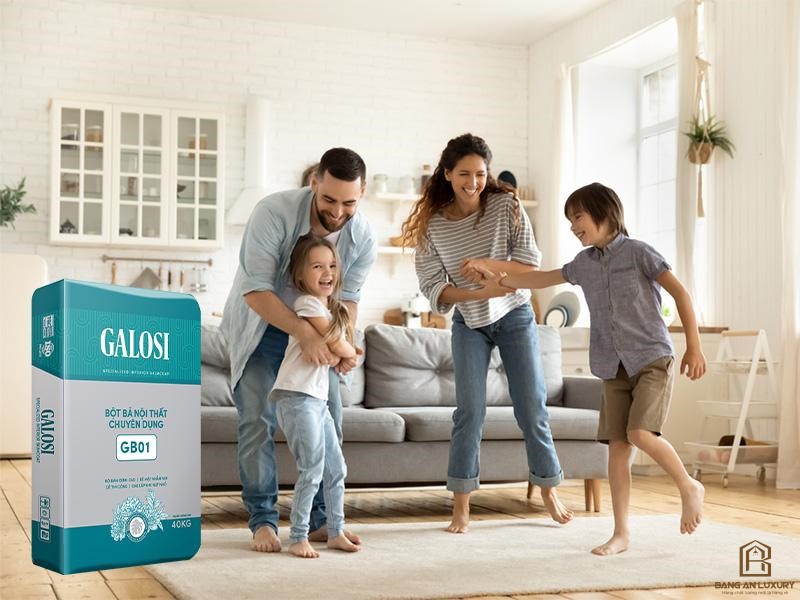 Bột bả nội thất chuyên dụng GB01
