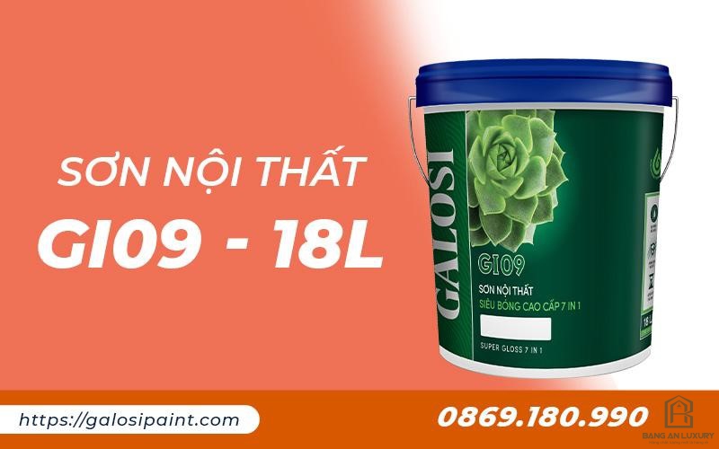 Sơn nội thất siêu bóng cao cấp 7 in 1 GI09 (Thùng 18L)