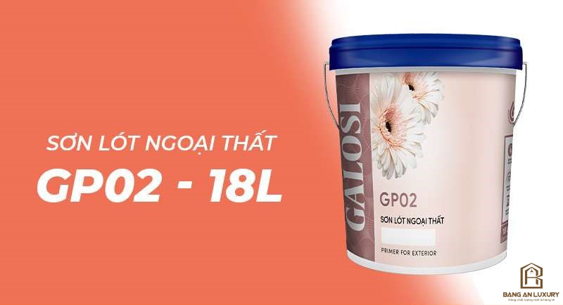 Sơn lót ngoại thất GP02 (thùng 18L)