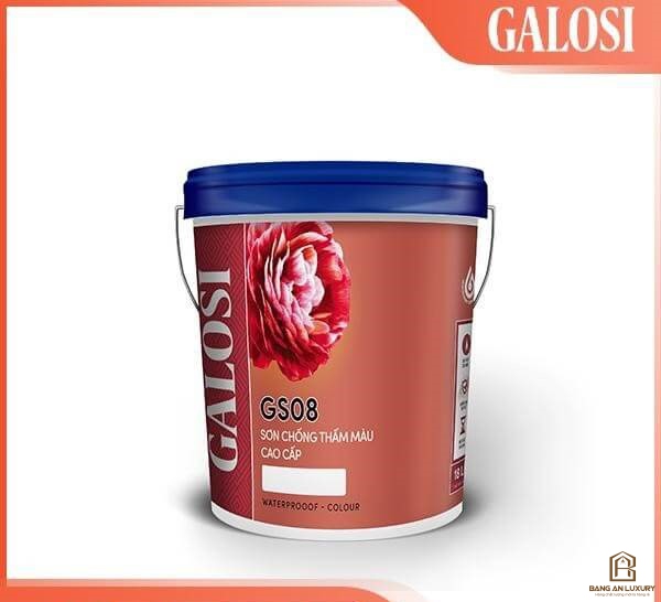 Sơn chống thấm màu cao cấp GS08 (Thùng 18L)