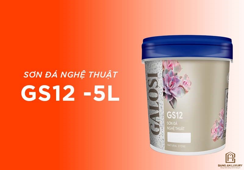 Sơn đá nghệ thuật GS12 (Lon 5L)