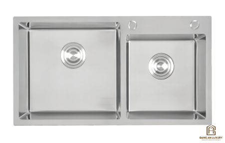 CHẬU RỬA INOX SUS 304 CAO CẤP AROKI – MÃ HL 8550