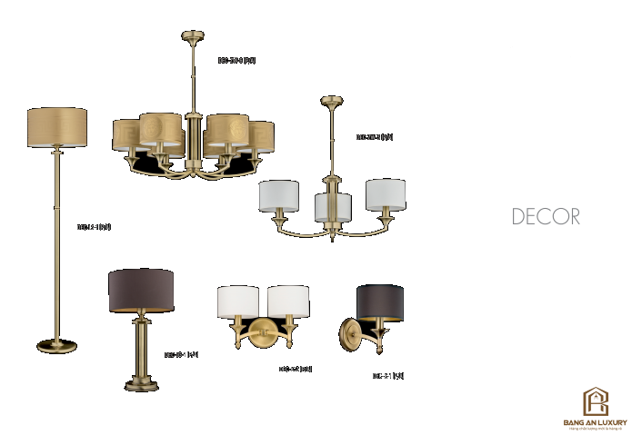 ĐÈN CHÙM PHONG CÁCH TÂN CỔ ĐIỂN - BANG AN LUXURY