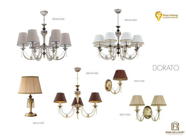 ĐÈN CHÙM THIẾT KẾ PHONG CÁCH CHÂU ÂU CỔ ĐIỂN - BANG AN LUXURY