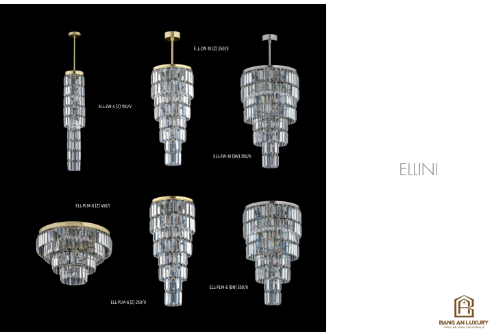 ĐÈN TRẦN PHA LÊ  PHONG CÁCH HIỆN ĐẠI SANG TRỌNG - BANG AN LUXURY