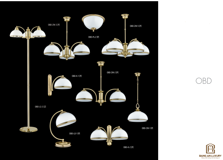 ĐÈN CHÙM PHONG CÁCH BẮC ÂU - BANG AN LUXURY
