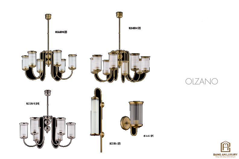 ĐÈN CHÙM PHONG CÁCH CHÂU ÂU CỔ ĐIỂN - BANG AN LUXURY