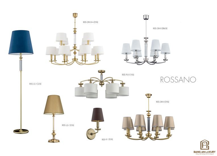 ĐÈN CHÙM PHONG CÁCH CHÂU ÂU CỔ ĐIỂN - BANG AN LUXURY
