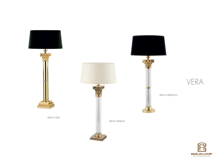 ĐÈN ĐỂ BÀN PHONG CÁCH CỔ ĐIỂN- BANG AN LUXURY