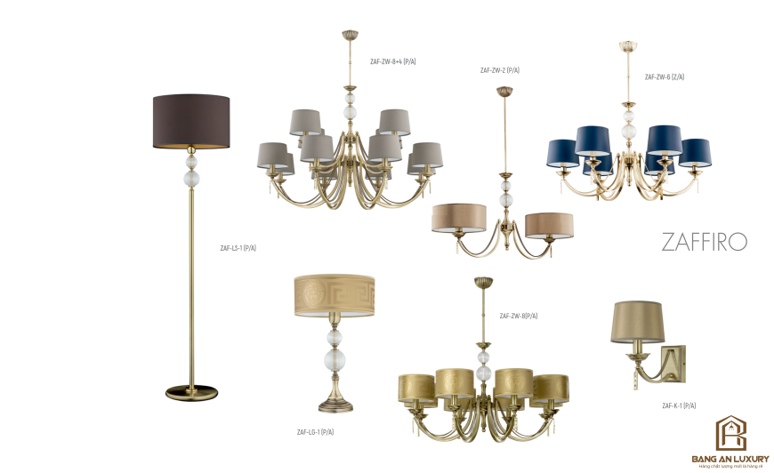 ĐÈN CHÙM PHONG CÁCH CHÂU ÂU CỔ ĐIỂN - BANG AN LUXURY