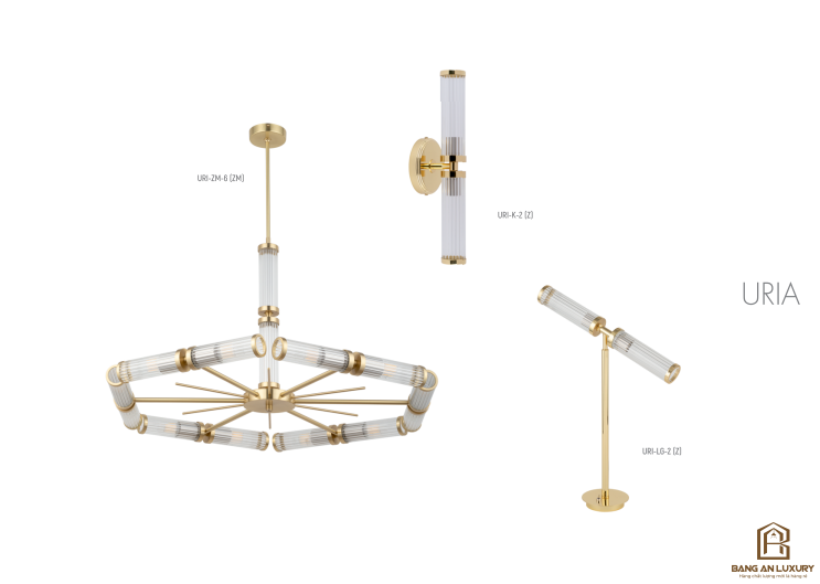 ĐÈN CHÙM PHONG CÁCH HIỆN ĐẠI - BANG AN LUXURY