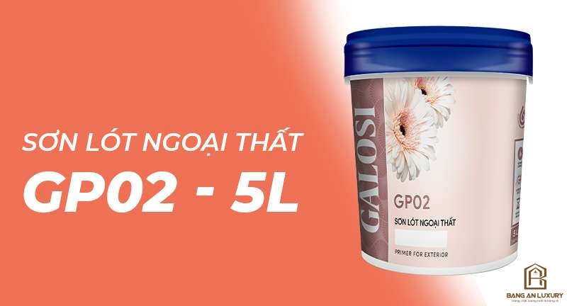 Sơn lót ngoại thất GP02 (lon 5L)