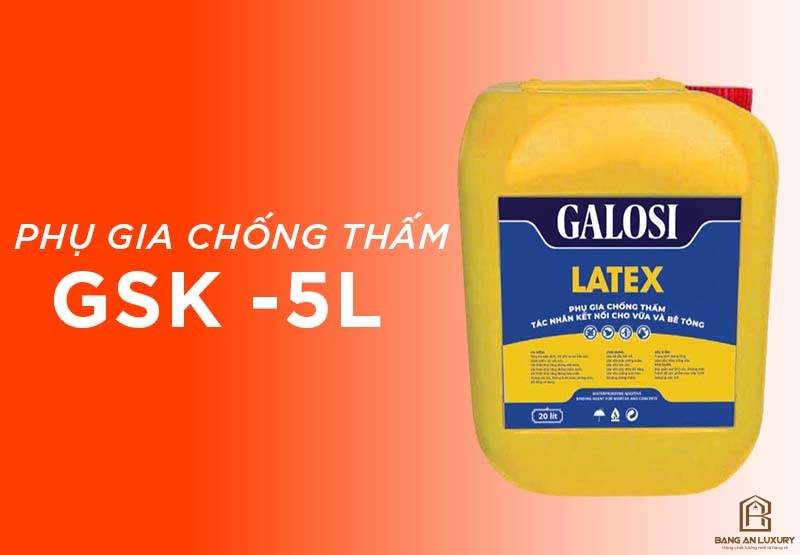 Phụ gia chống thấm GSK (Can 5L)