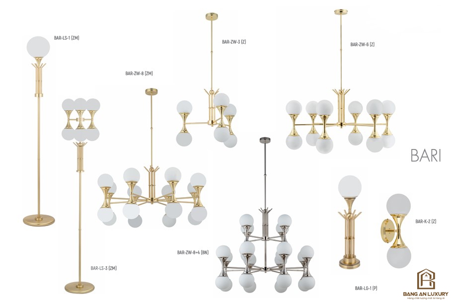 ĐÈN TRẦN PHONG CÁCH SANG TRỌNG HIỆN ĐẠI - BANG AN LUXURY