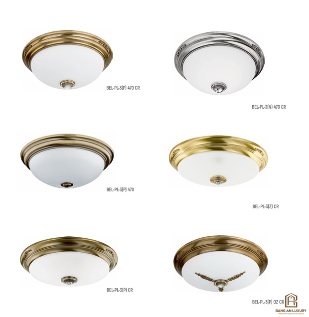 ĐÈN TRẦN MÂM TRÒN - BANG AN LUXURY