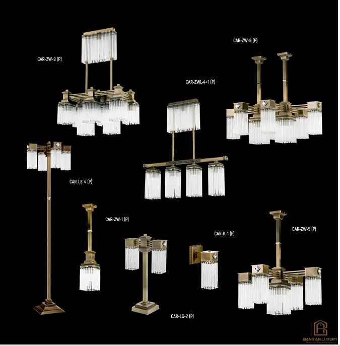 ĐÈN THẢ TRANG TRÍ NỘI THẤT PHONG CÁCH MỸ - BANG AN LUXURY