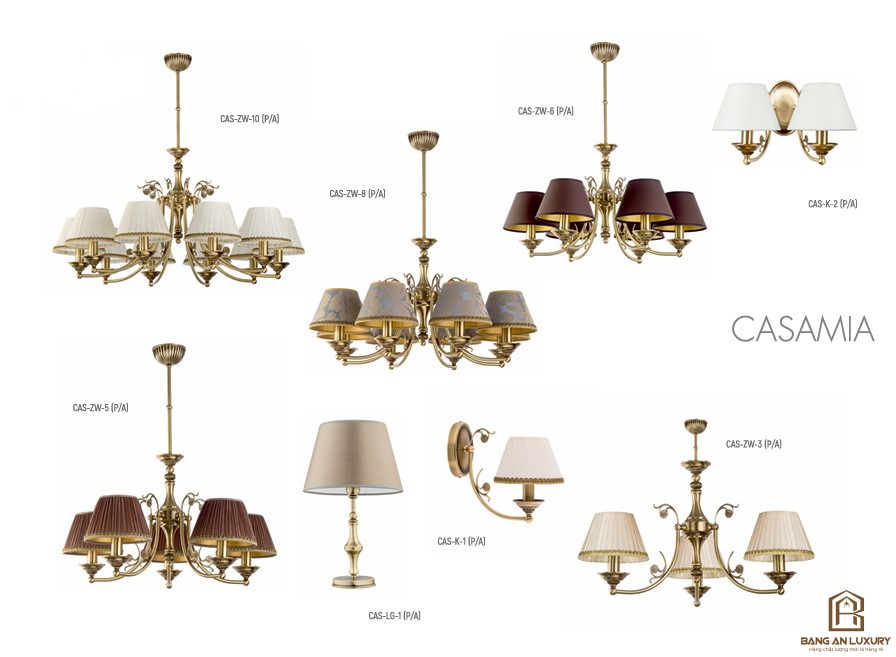 ĐÈN CHÙM TRANG TRÍ NỘI THẤT PHONG CÁCH CỔ ĐIỂN - BANG AN LUXURY