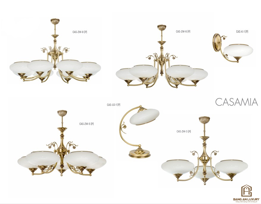 ĐÈN CHÙM THIẾT KẾ PHONG CÁCH CHÂU ÂU - BANG AN LUXURY
