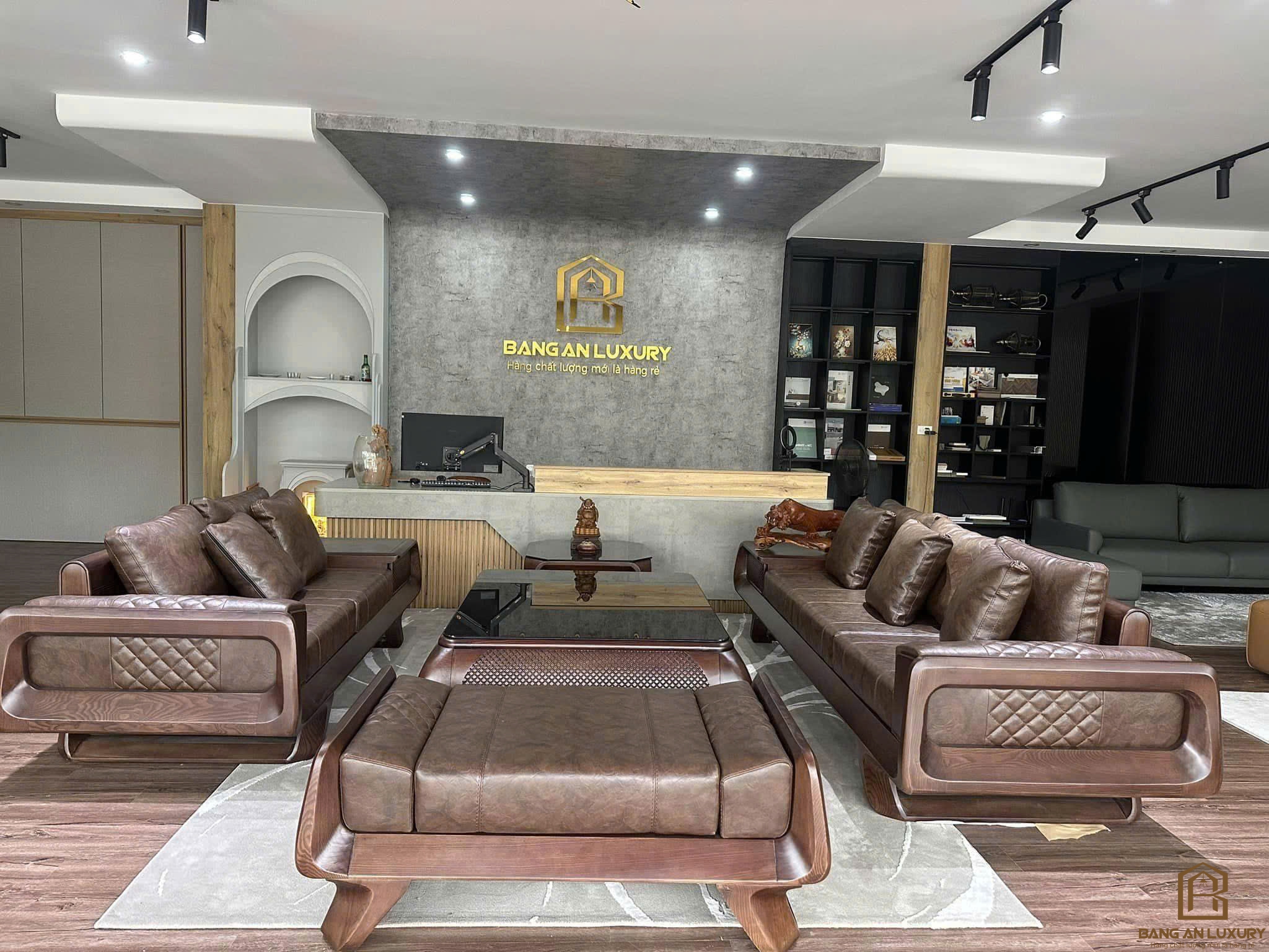 SOFA GỖ CAO CẤP - MÃ SV034
