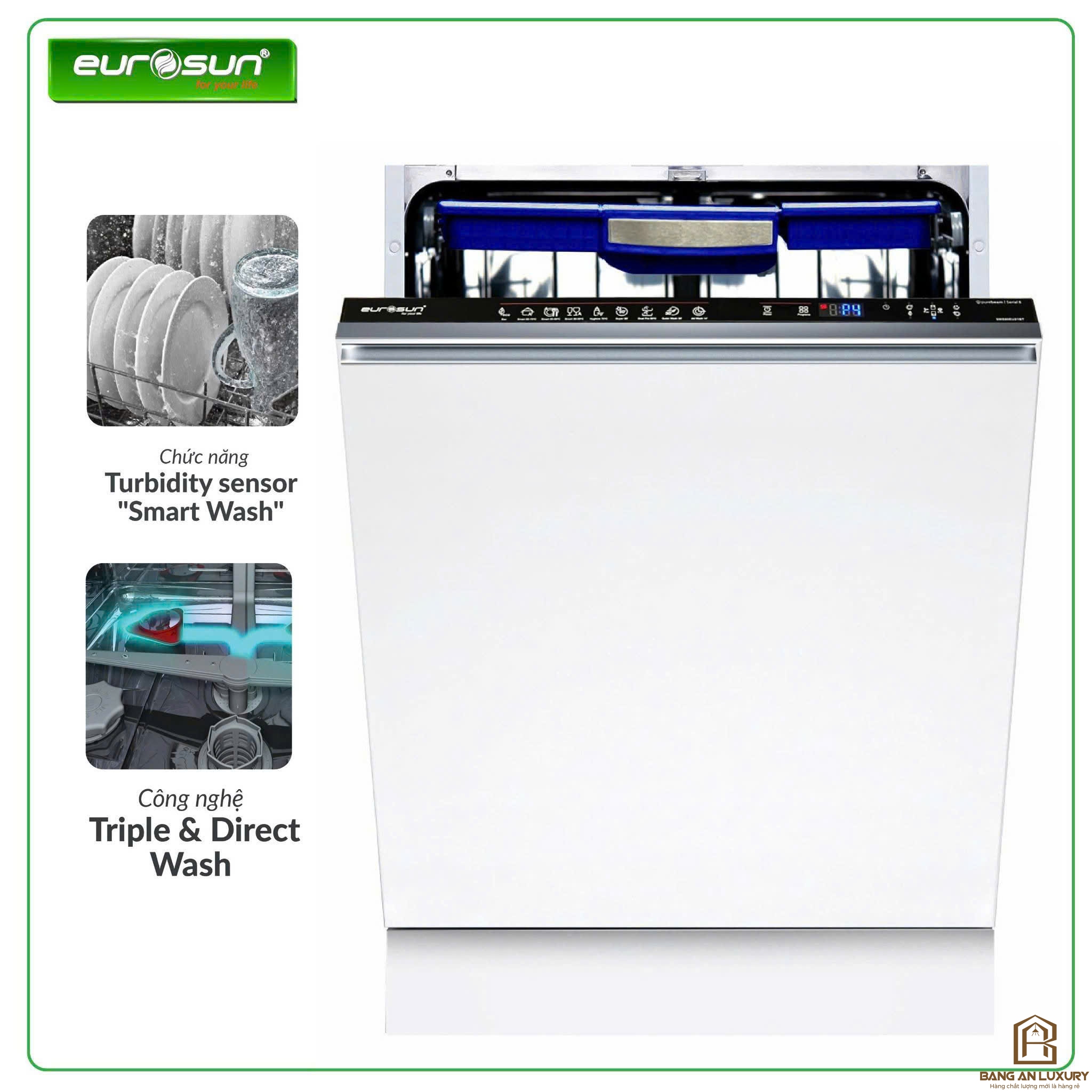 Máy Rửa Bát Eurosun - SMS80EU21BT Serial 8