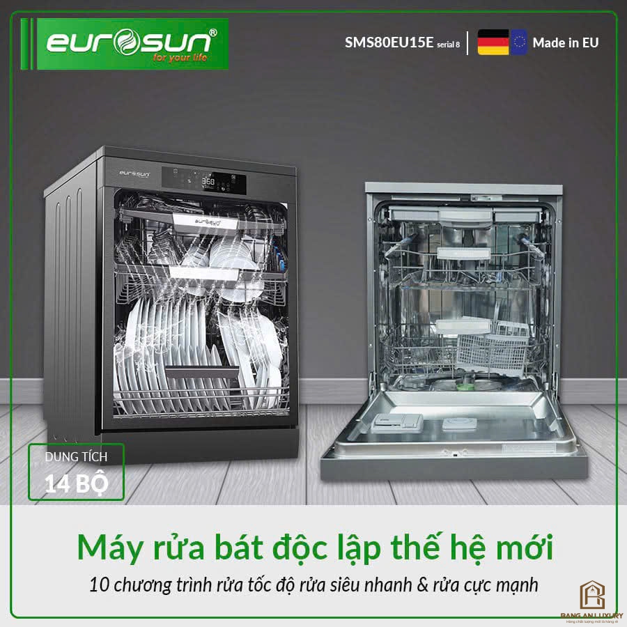 Máy Rửa Bát Eurosun - SMS80EU15E Serial 8